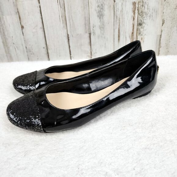 Nine West Lucille Black Flats Size 7 - Picture 2 of 10